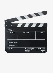 Movie Director Clapper Board