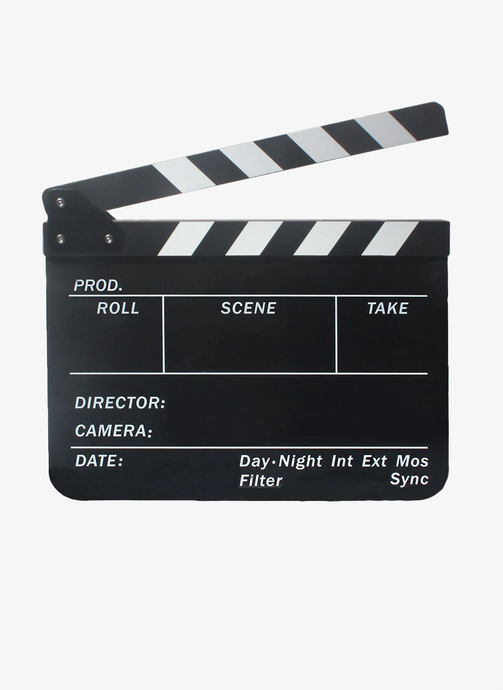 Movie Director Clapper Board