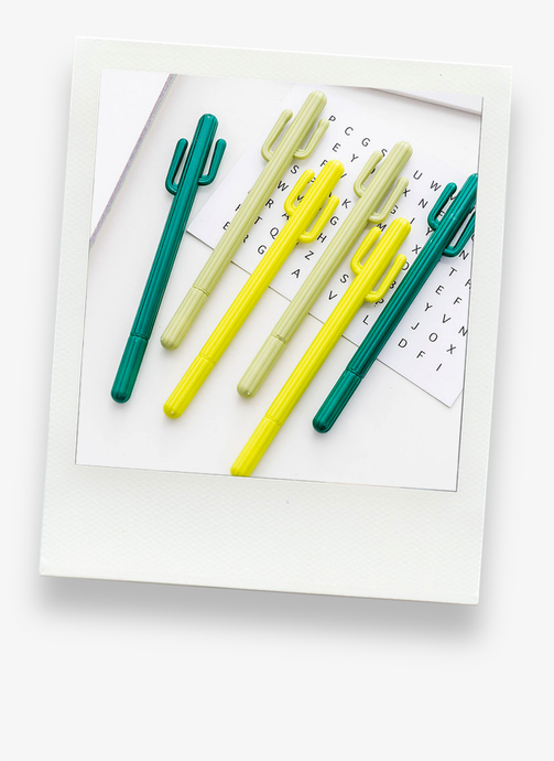 Cute Cactus Gel Pen