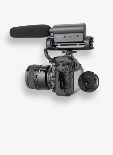 DSLR  Camera 'Interview' Microphone
