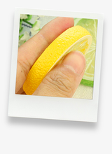 Load image into Gallery viewer, Simulation Lemon Slices &amp; Artificial Ice Cube Props