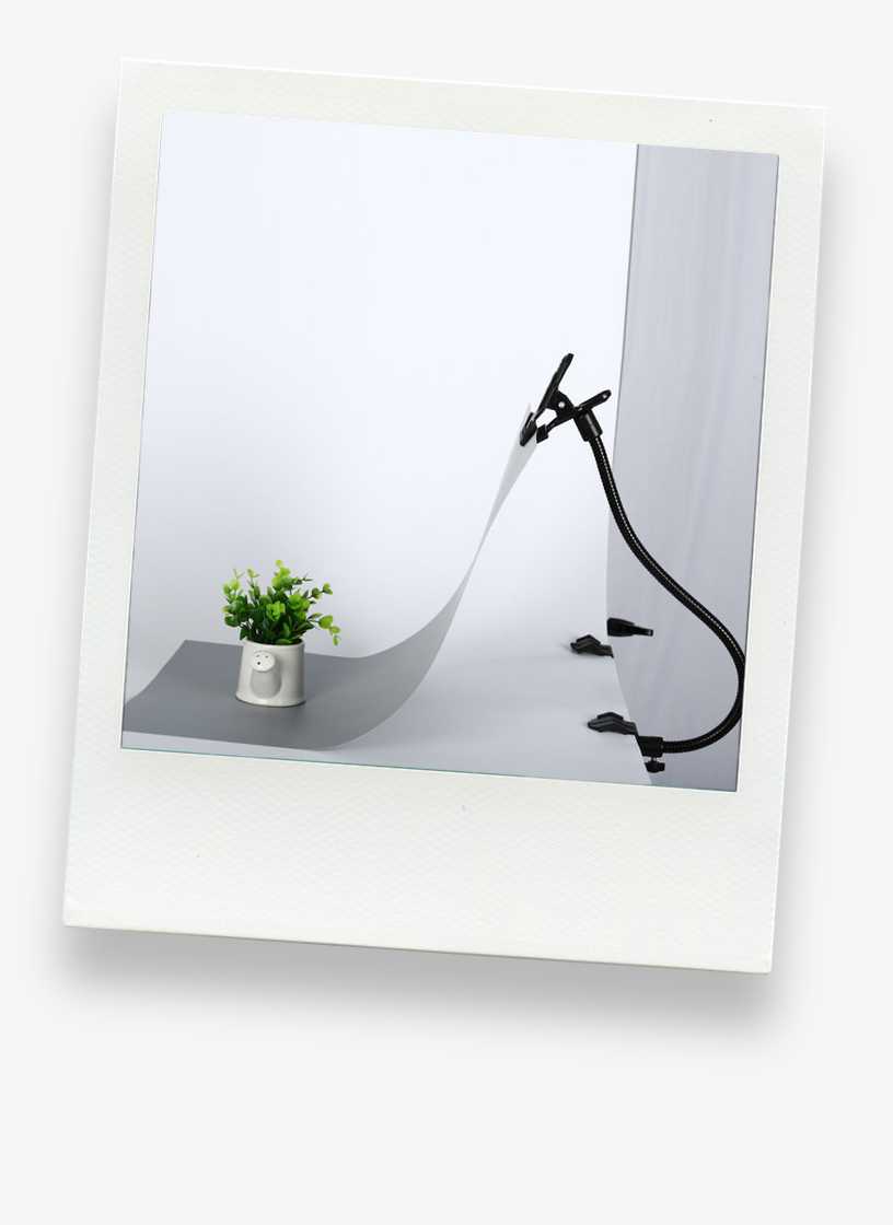 Backdrop Sheet Holder