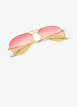 Load image into Gallery viewer, Designer Gradient Pilot Sunglasses