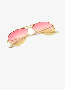 Designer Gradient Pilot Sunglasses
